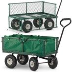 Tuinkar - tot 450 kg - opvouwbaar - 96x51 cm - met luchtb..., Caravans en Kamperen, Bolderkarren, Nieuw