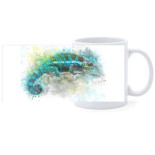 Beker - Kameleon Aquarel NIEUW, Huis en Inrichting, Keuken | Servies, Nieuw, Ophalen of Verzenden