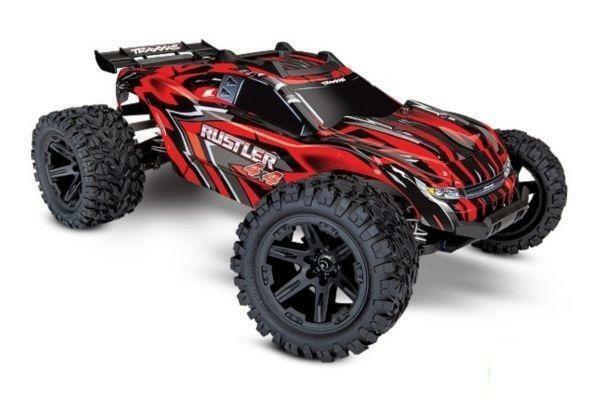 Traxxas Rustler 4x4 truggy RTR - Met accu & lader, Hobby en Vrije tijd, Modelbouw | Radiografisch | Auto's, Nieuw, Ophalen of Verzenden