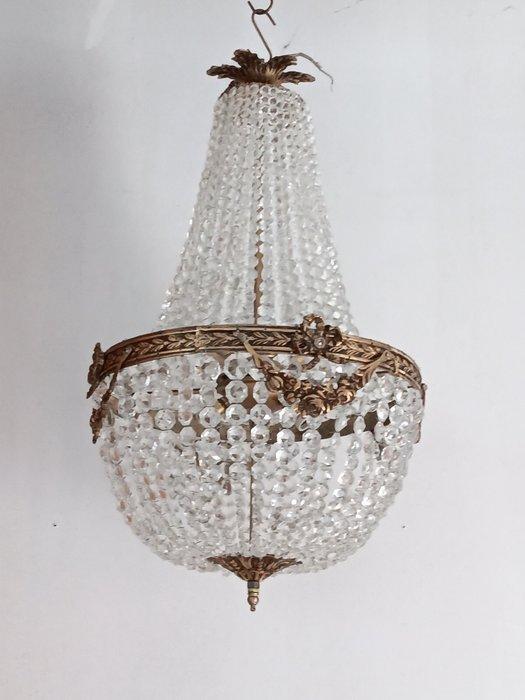 Kroonluchter - Leaded Glas, Antiek en Kunst, Curiosa en Brocante
