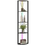 TRUUSK LED Staande Lamp - 5-traps Dimbaar - Met Plank - RGB, Huis en Inrichting, Lampen | Hanglampen, Verzenden, Nieuw