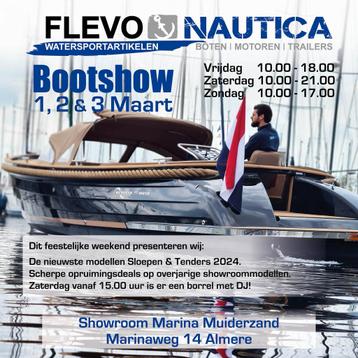 Bootshow 1-2-3-maart 2024 met activiteiten FlevoNautica