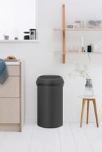 Brabantia Touch Bin Prullenbak - 60 l - Antraciet, Verzenden, Zo goed als nieuw