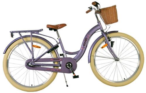 Volare Blossom Kinderfiets - Meisjes - 26 inch - Paars -, Fietsen en Brommers, Fietsen | Meisjes, 26 inch of meer, Nieuw, Verzenden