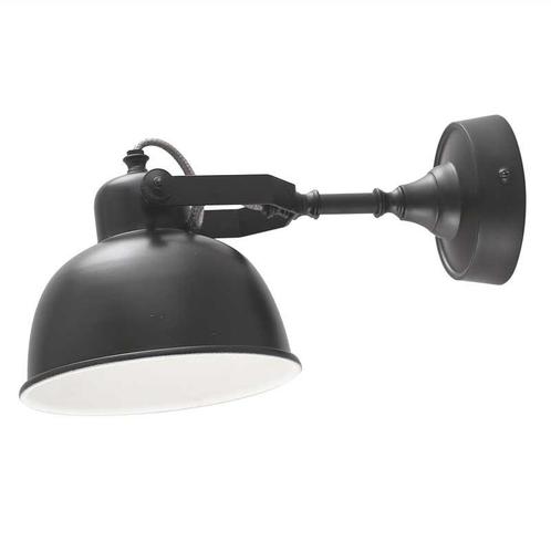 LABEL51 - Wandlamp Giens | XL - Zwart Metaal, Huis en Inrichting, Lampen | Wandlampen, Nieuw, Metaal, Ophalen