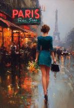 I_KONIQ - Ah lamour, Paris toujours! oilpaint style XXL, Antiek en Kunst