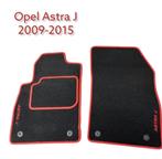 CLASSIC Velours automatten met rode LOGO - Opel Astra J, Verzenden, Nieuw