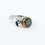 Zonder Minimumprijs - Handmade - Ring Zilver Olivijn -, Sieraden, Tassen en Uiterlijk, Ringen, Nieuw