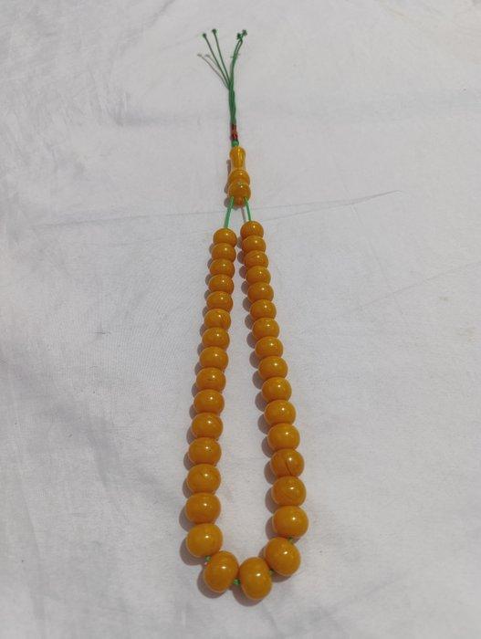 Rozenkrans - Amber - 1970-1980 - Zeldzame gebedskralen, Verzamelen, Dierenverzamelingen