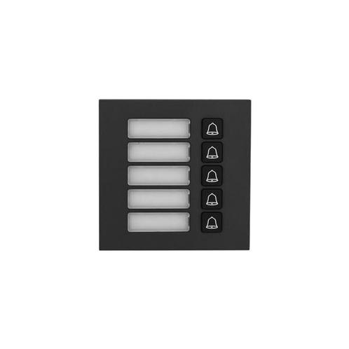 Dahua VTO4202FB-MB5 5-voudige beldrukker Zwart, Audio, Tv en Foto, Videobewaking, Ophalen of Verzenden