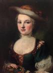 Felice Boscaratti (1721-1807) - Ritratto di giovane donna