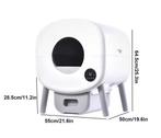 Automatische Kattenbak – App Bediening 95L met Kattenmat, Dieren en Toebehoren, Katten-accessoires, Verzenden, Nieuw