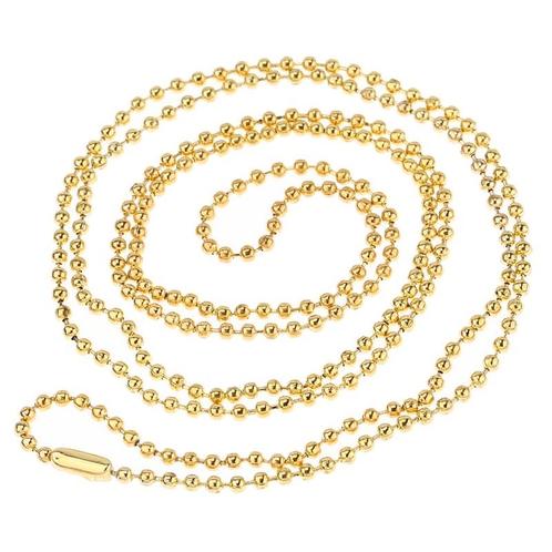 Fako Bijoux® - Bolletjes Ketting - Ball Chain - RVS -, Sieraden, Tassen en Uiterlijk, Kettingen, Verzenden