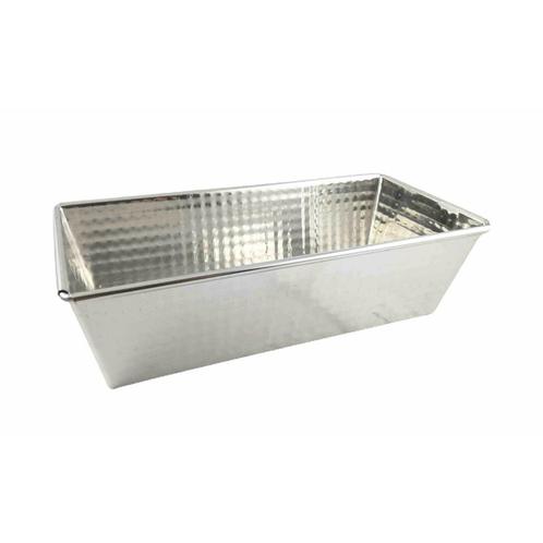 Blacha rechthoekige cake bakvorm 26 x 13 x 6 cm zilver, Huis en Inrichting, Keuken | Keukenbenodigdheden, Ophalen of Verzenden
