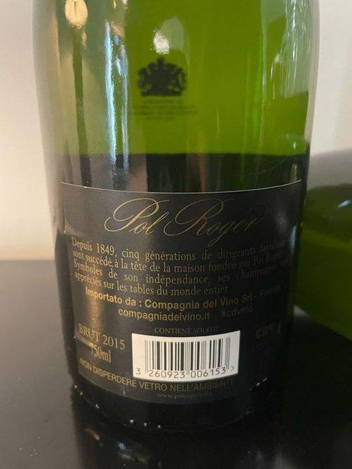 2015 Pol Roger, Vintage - Champagne Brut - 2 Flessen (0.75, Verzamelen, Wijnen