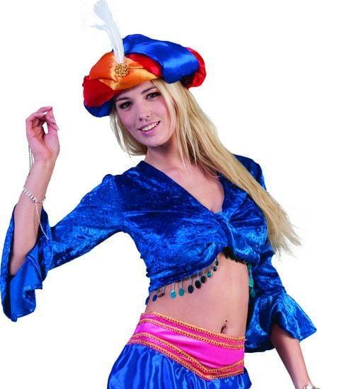 Bolero 1001 nacht blauw, Kleding | Dames, Carnavalskleding en Feestkleding, Nieuw, Ophalen of Verzenden
