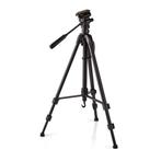 Tripod foto camera driepoot Statief Pan/Tilt max 147,5 cm, Audio, Tv en Foto, Fotografie | Statieven en Balhoofden, Nieuw, Driepoot