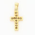 Hanger - 18 karaat Geel goud Diamant (Natuurlijk)
