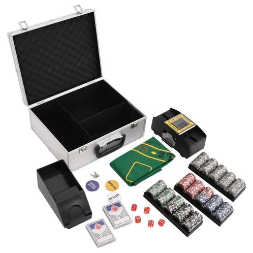 vidaXL 300-delige Pokerset 11,5 g, Hobby en Vrije tijd, Gezelschapsspellen | Kaartspellen, Nieuw, Verzenden