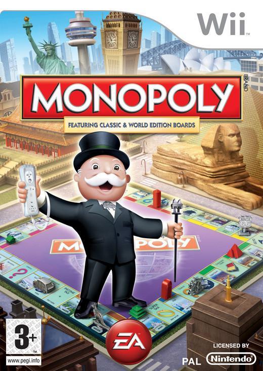 Monopoly (Nintendo Wii), Spelcomputers en Games, Games | Nintendo Wii, Gebruikt, Verzenden