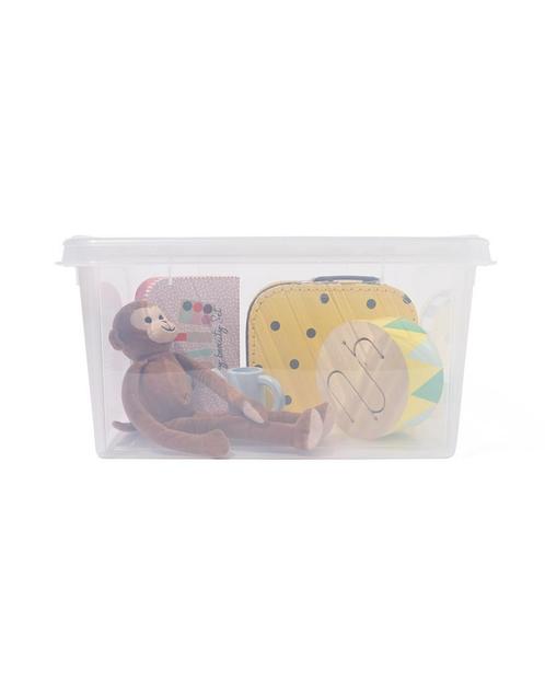 HEMA Opbergbox London transparant 32L 3=30% / 2=20%, Huis en Inrichting, Kasten | Overige, Nieuw, Verzenden