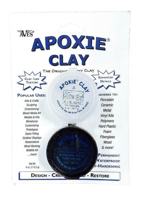 Apoxie Clay - Gewicht: 1/4 lb (113,4 gram), Kleur: Wit, Hobby en Vrije tijd, Knutselen, Nieuw, Verzenden