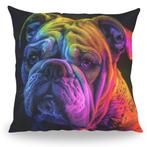 Kussen - Huisdier Portret - Engelse Bulldog 1 Color - 50 cm, Verzenden, Nieuw