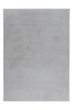 Hoogpolig Vloerkleed | Plush | Zilver | 120x170 cm, Huis en Inrichting, Verzenden, Nieuw