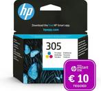 HP 305 - Inktcartridge kleur + Instant Ink tegoed, Ophalen of Verzenden, Zo goed als nieuw