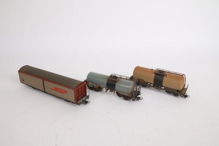 Bemo H0m - Modeltrein goederenwagon (3) - Tankwagens en, Hobby en Vrije tijd, Modeltreinen | H0