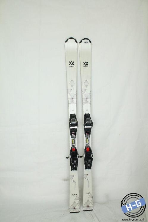 Refurbished - Ski - Volkl Flair 7,2 white - 165, Sport en Fitness, Skiën en Langlaufen, Skiën, 160 tot 180 cm, Gebruikt, Overige merken
