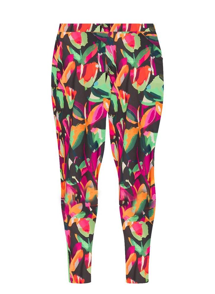 COLLETTA legging bloem print Maat:, Kleding | Dames, Leggings, Maillots en Panty's, Overige kleuren, Nieuw, Verzenden