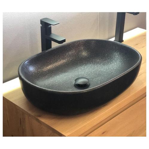 Waskom Casajoy 60x42x15cm Keramiek Milan Zwart, Doe-het-zelf en Verbouw, Sanitair, Overige typen, Nieuw, Ophalen of Verzenden