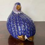 sculptuur, Parelhoenders - 13.5 cm - Porselein, Antiek en Kunst