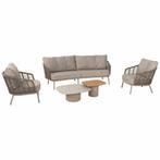 Taste by 4 Seasons Puglia loungeset 5-delig - Latte, Verzenden, Nieuw