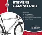 Gravel aanbieding: Stevens Camino Pro gravelbike carbon 61cm, 28 inch, Carbon, 10 tot 15 versnellingen, Nieuw