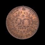 Azoren, Portugal. D. Luis I (1861-1889). 20 Reis 1865 (Leg.