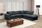 Hoekbank Lelystad - hoekbanken - Antraciet, Nieuw, 150 cm of meer, Stof, 200 tot 250 cm