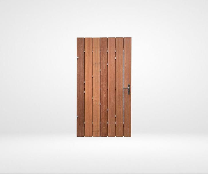 Tuinpoort Hardhout / Keruing Verticaal, Tuin en Terras, Tuinpoorten, Ophalen of Verzenden