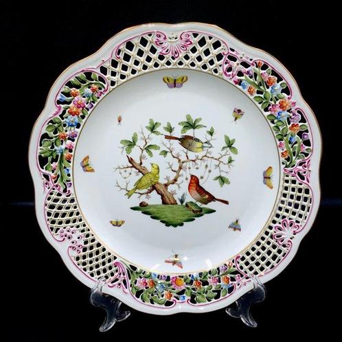 Herend - Huge Artwork Breakthrough Cabinet/Wall Plate (34, Antiek en Kunst, Antiek | Glas en Kristal