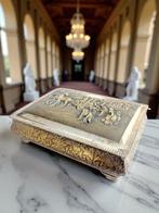 Guido Galbiati - Doos - Verzilverd, Messing - 1950 - Italië, Antiek en Kunst