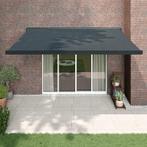 vidaXL Luifel uittrekbaar 4x3 m stof en aluminium, Verzenden, Nieuw