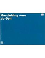 1979 VOLKSWAGEN GOLF INSTRUCTIEBOEKJE NEDERLANDS, Auto diversen, Handleidingen en Instructieboekjes