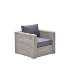 Garden Impressions Tennessee loungestoel vintage willow -, Tuin en Terras, Tuinsets en Loungesets, Verzenden, Nieuw