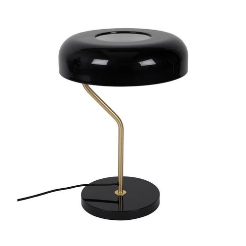 *WOONWINKEL* Dutchbone Eclipse Metalen Tafellamp Zwart, Huis en Inrichting, Lampen | Tafellampen, Nieuw, Verzenden