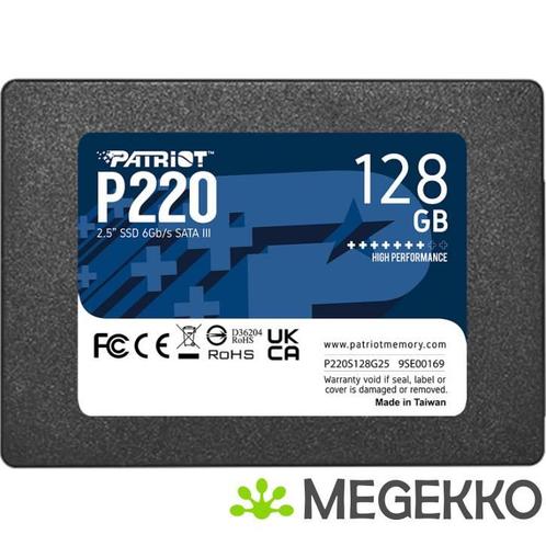 Patriot Memory P220 128GB 2.5  SATA III, Computers en Software, Harde schijven, Nieuw, Verzenden