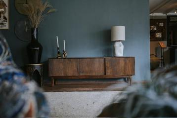 Tv meubel vintage stijl 160 en 180cm walnoot en bruine kleur beschikbaar voor biedingen
