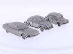 Schaal 1:43 de Poligny Creation VW Kever, Renault 4CV en..., Hobby en Vrije tijd, Modelauto's | 1:43, Ophalen of Verzenden, Gebruikt