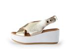 Nelson Sandalen in maat 38 Goud | 10% extra korting, Overige kleuren, Verzenden, Sandalen of Muiltjes, Zo goed als nieuw