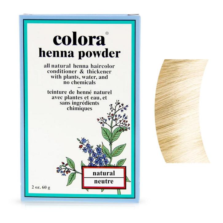 Colora Henna  Kleurpoeder  Neutral  60 gr, Sieraden, Tassen en Uiterlijk, Uiterlijk | Haarverzorging, Nieuw, Verzenden